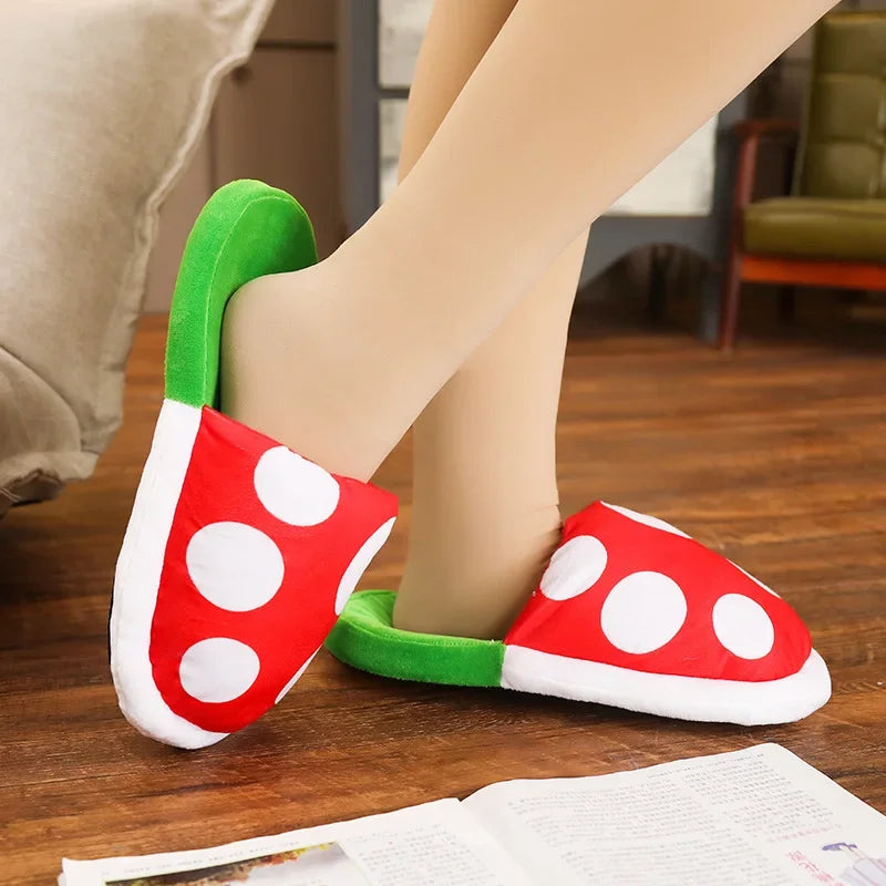 Mushroom Home Slippers