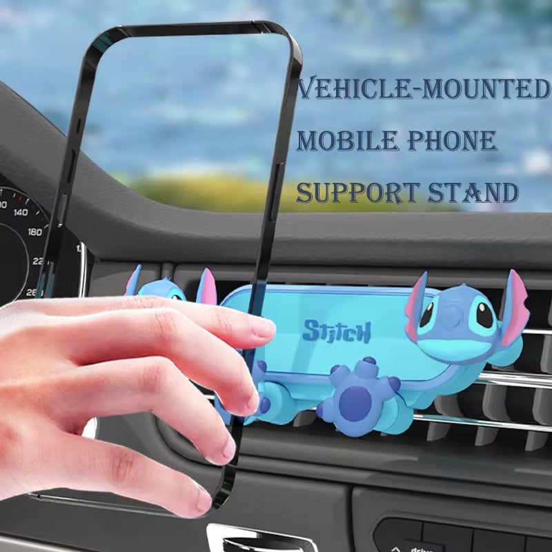 Stitch Car Mobile Phone Holder