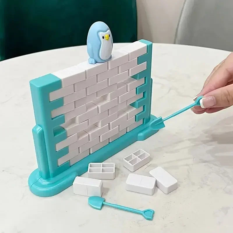 Penguin Wall-Breaking Blocks