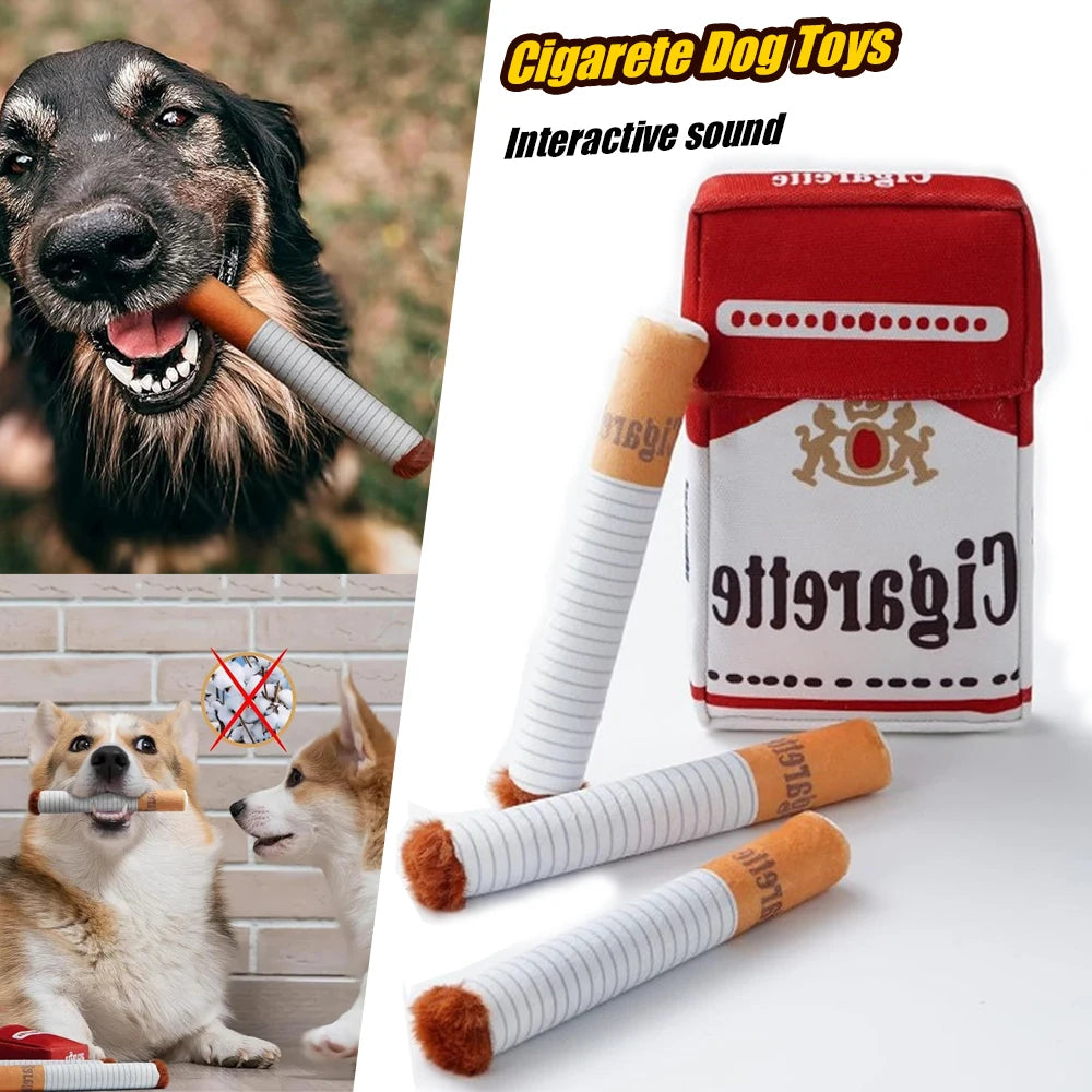 Cigarettes Dog Toy