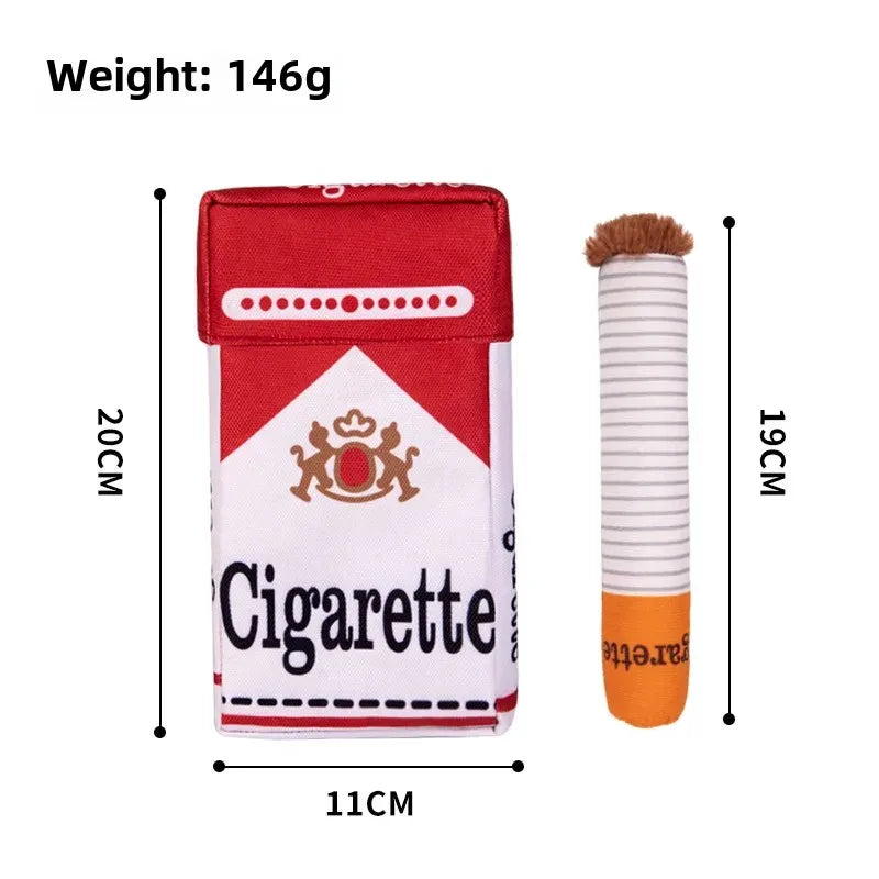 Cigarettes Dog Toy